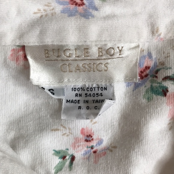 Bugle Boy classics floral shirt - Picture 4 of 8